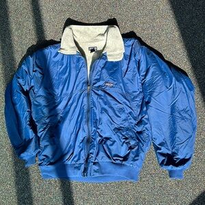 Vintage Made in the USA fleece-lined Patagonia zip-up